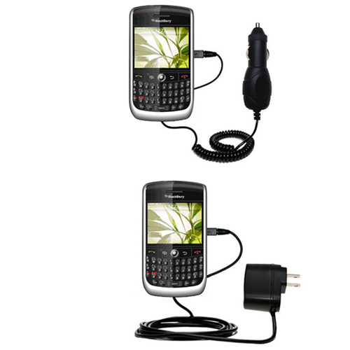 Car & Home Charger Kit compatible with the Blackberry 9300