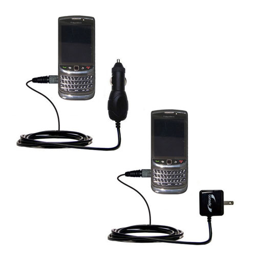 Car & Home Charger Kit compatible with the Blackberry 9800
