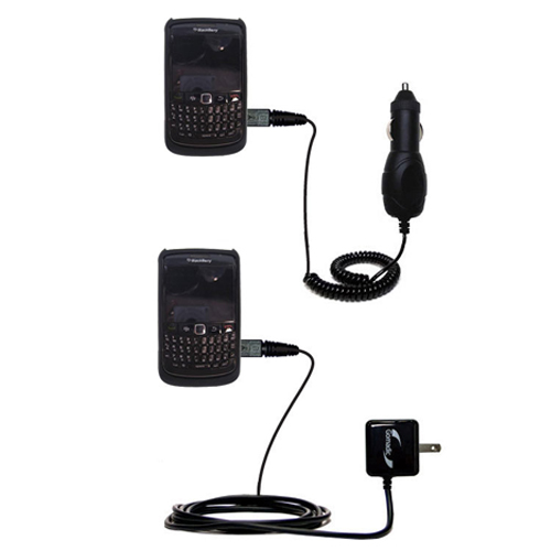 Car & Home Charger Kit compatible with the Blackberry Atlas 8910