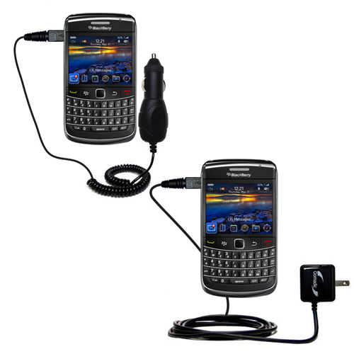 Car & Home Charger Kit compatible with the Blackberry Bold 2
