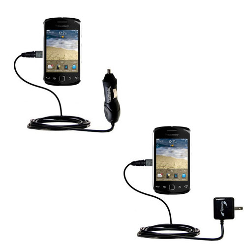 Car & Home Charger Kit compatible with the Blackberry Curve Touch 9380
