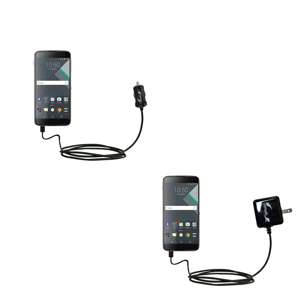 Car & Home Charger Kit compatible with the Blackberry DTEK50