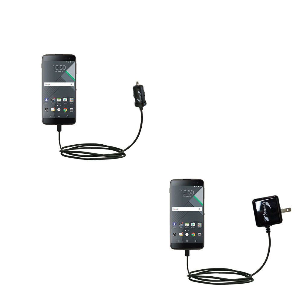 Car & Home Charger Kit compatible with the Blackberry DTEK60