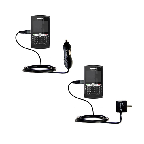 Car & Home Charger Kit compatible with the Blackberry Monza