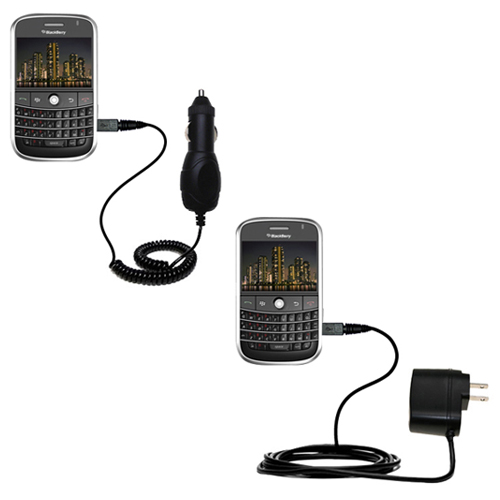 Car & Home Charger Kit compatible with the Blackberry Niagara