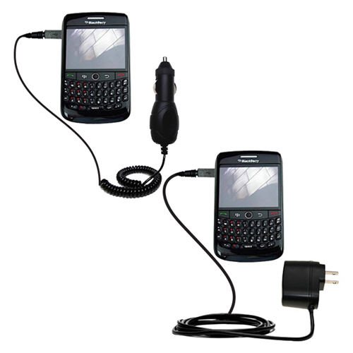 Car & Home Charger Kit compatible with the Blackberry Onyx