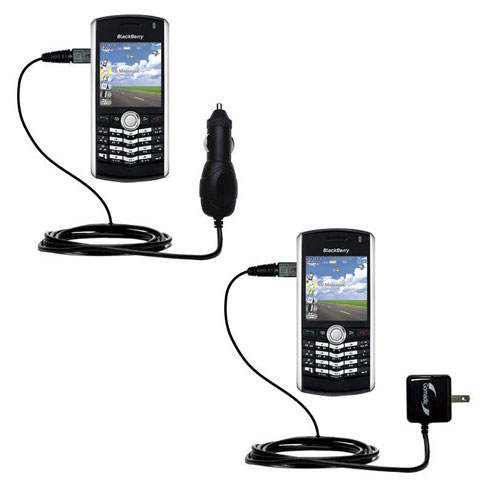 Car & Home Charger Kit compatible with the Blackberry Pearl 2