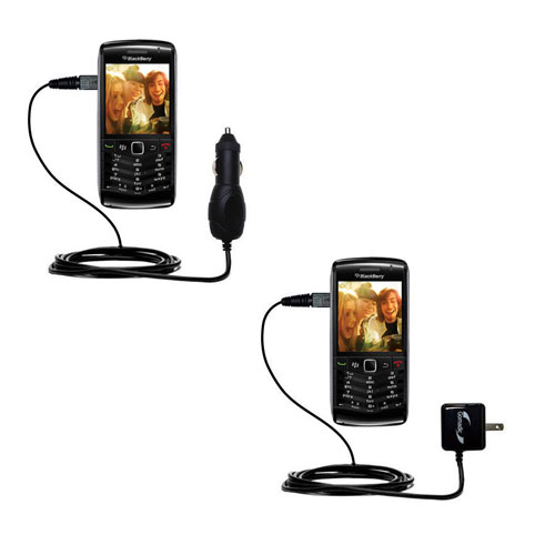 Car & Home Charger Kit compatible with the Blackberry Pearl 9105
