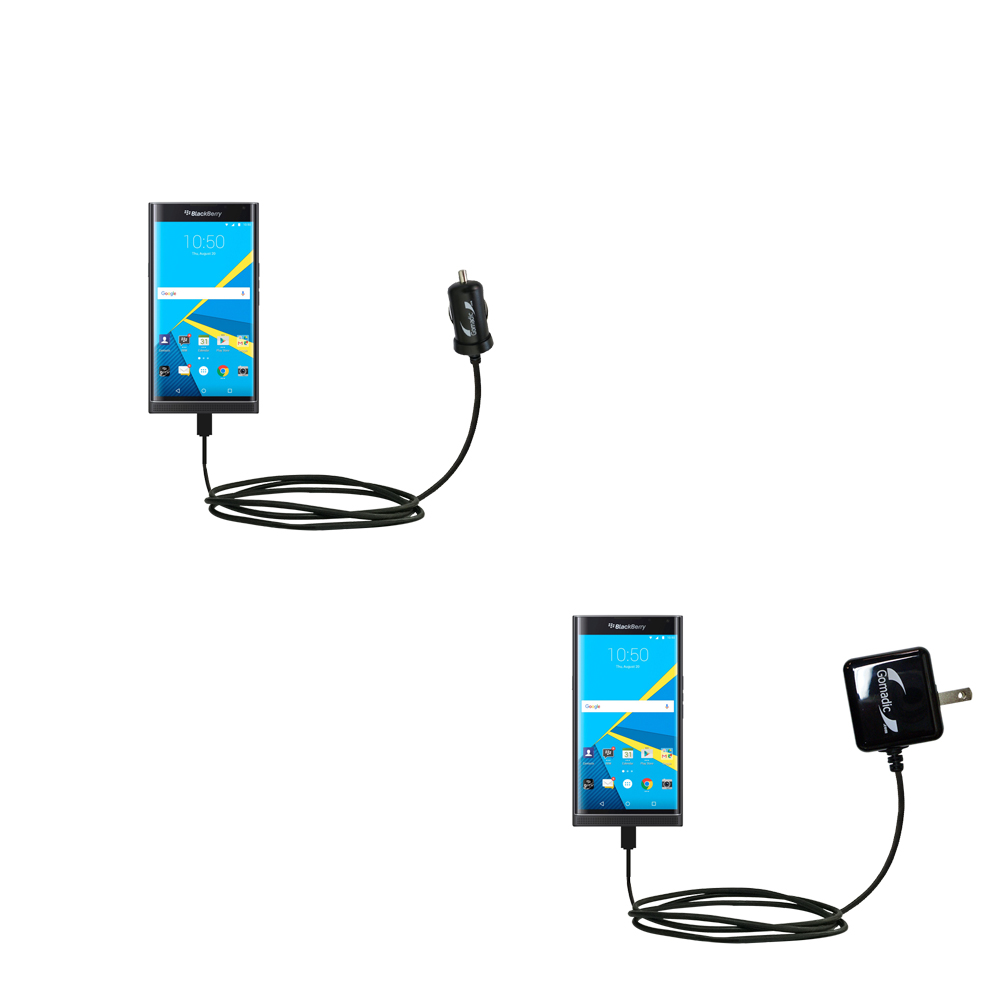 Car & Home Charger Kit compatible with the Blackberry Priv