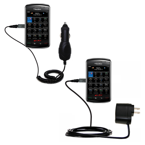 Car & Home Charger Kit compatible with the Blackberry Storm 2