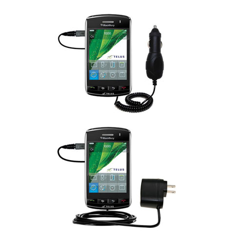 Car & Home Charger Kit compatible with the Blackberry Storm