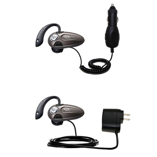Car & Home Charger Kit compatible with the BlueAnt T8 micro