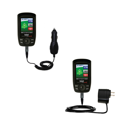 Car & Home Charger Kit compatible with the Bushnell Yardage Pro XGC XG