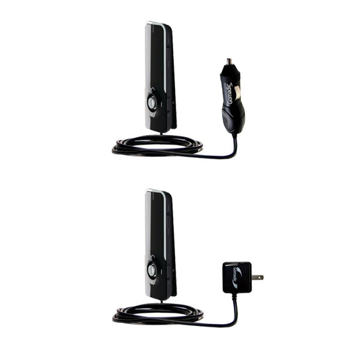 Car & Home Charger Kit compatible with the Coby MP550