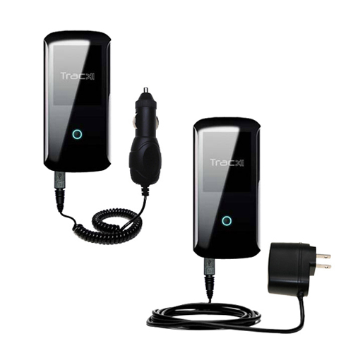 Car & Home Charger Kit compatible with the Coby MP715