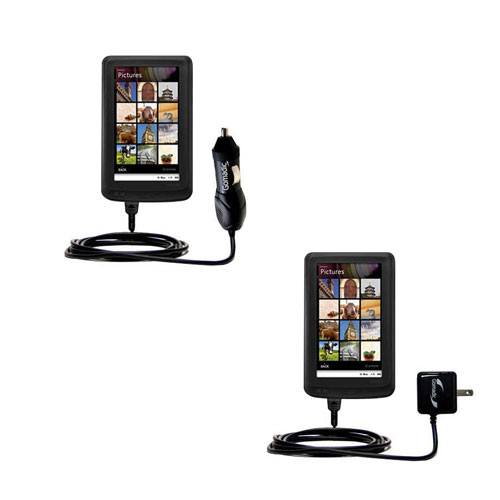 Car & Home Charger Kit compatible with the Cowon X7