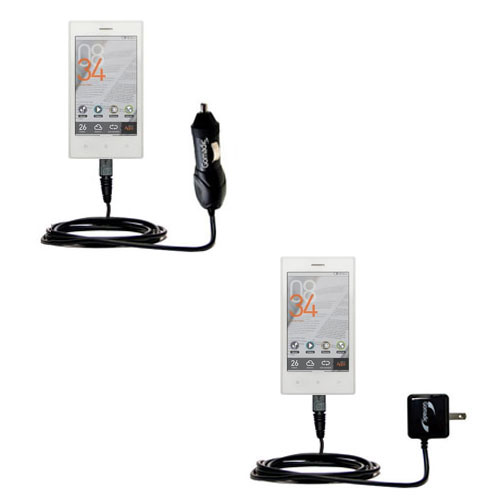 Car & Home Charger Kit compatible with the Cowon Z2 Plenue