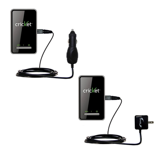 Car & Home Charger Kit compatible with the Cricket Crosswave WiFi Hotspot