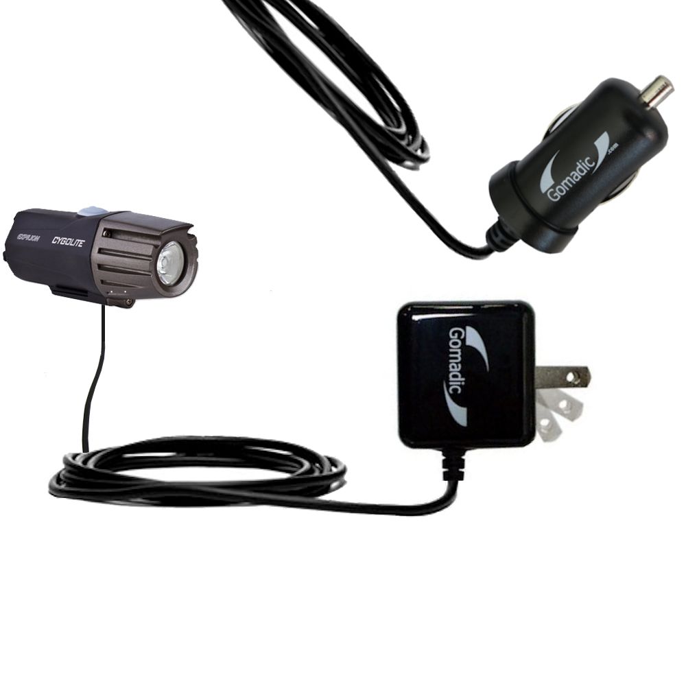 Car & Home Charger Kit compatible with the Cygolite Expilion 350 / 400