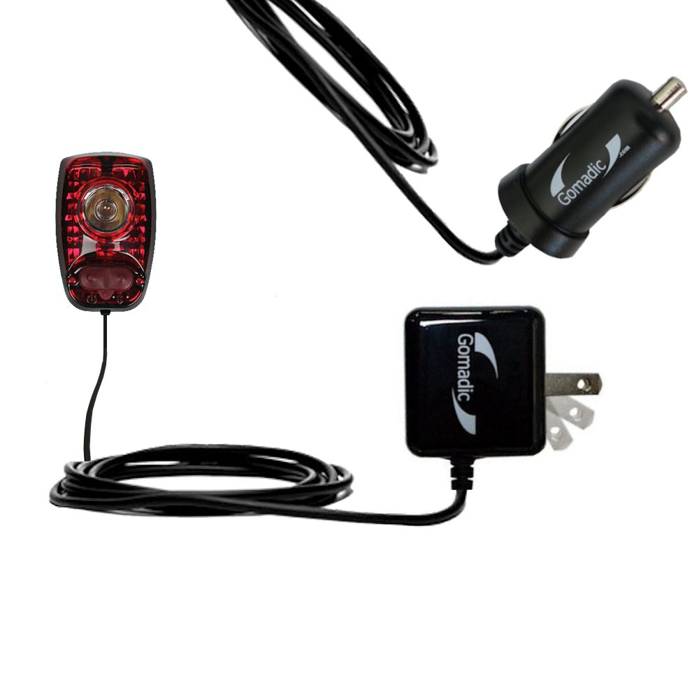 Car & Home Charger Kit compatible with the Cygolite Hotshot