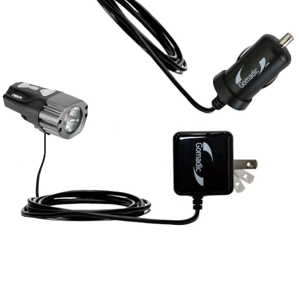 Car & Home Charger Kit compatible with the Cygolite Pace