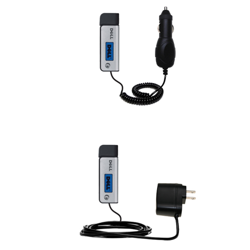 Car & Home Charger Kit compatible with the Dell DJ Ditty