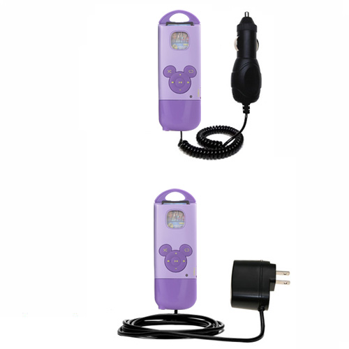 Car & Home Charger Kit compatible with the Disney Mix Stick