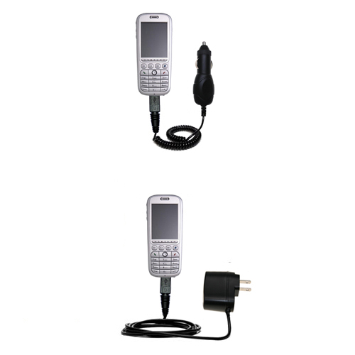 Car & Home Charger Kit compatible with the Dopod 566