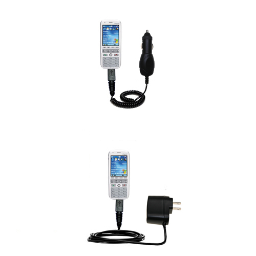 Car & Home Charger Kit compatible with the Dopod 585