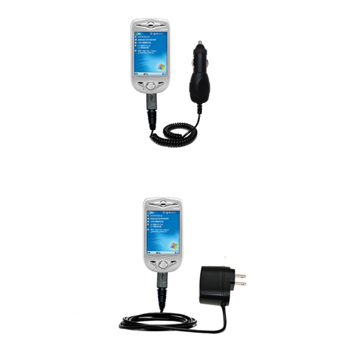 Car & Home Charger Kit compatible with the Dopod 696