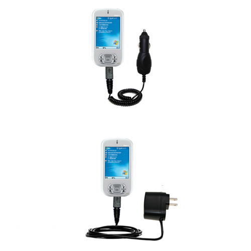 Car & Home Charger Kit compatible with the Dopod 818