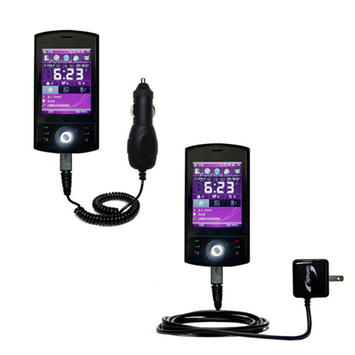 Car & Home Charger Kit compatible with the Dopod P860