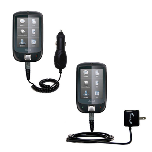 Car & Home Charger Kit compatible with the Dopod S1