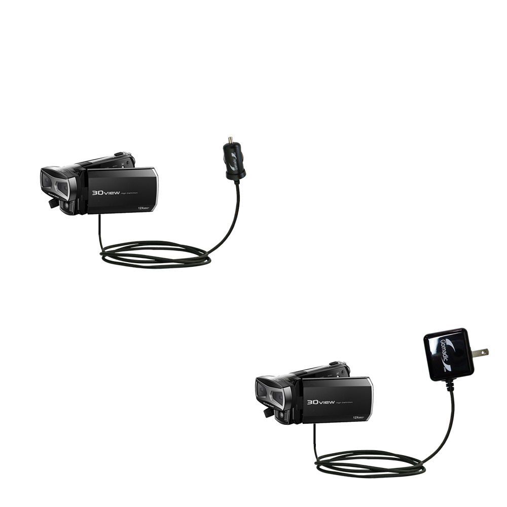 Car & Home Charger Kit compatible with the DXG 5F9V