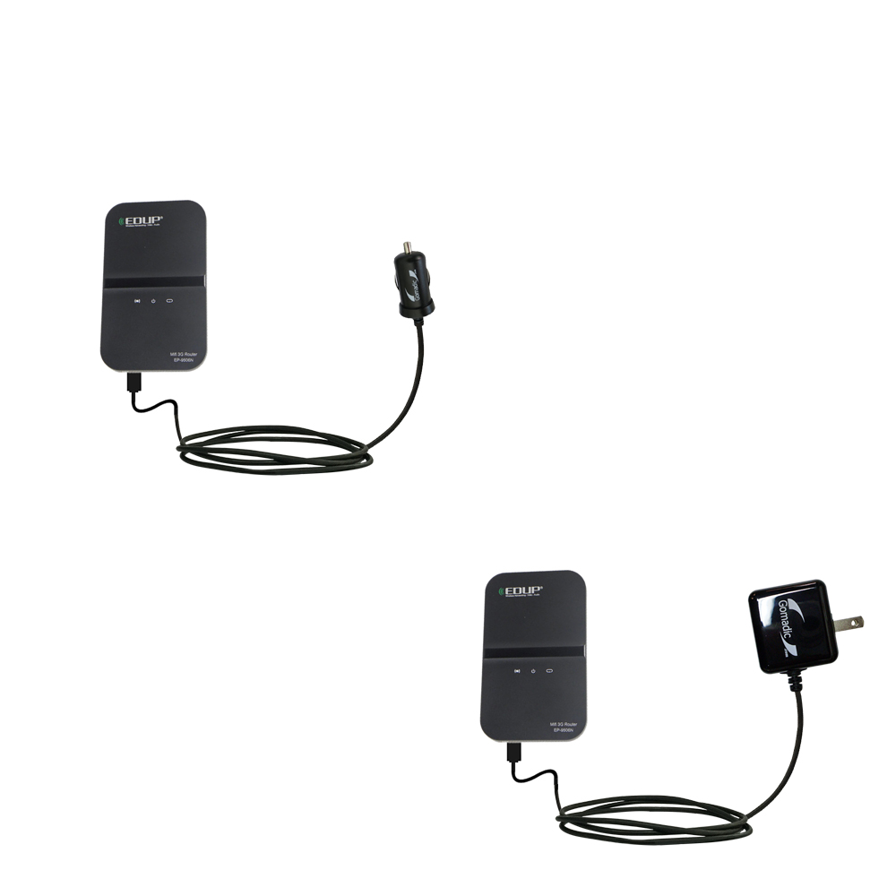 Car & Home Charger Kit compatible with the EDUP EP-9506N