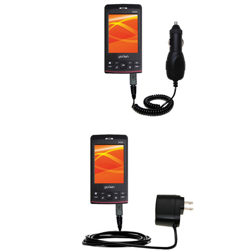 Car & Home Charger Kit compatible with the ETEN X650 X600