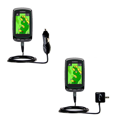 Car & Home Charger Kit compatible with the Garmin Approach G3 G5 G6