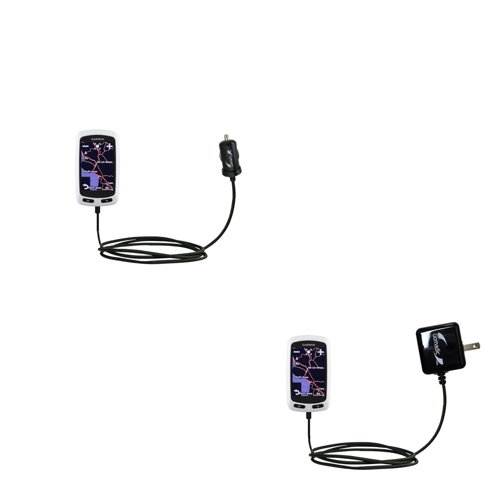 Car & Home Charger Kit compatible with the Garmin EDGE Touring