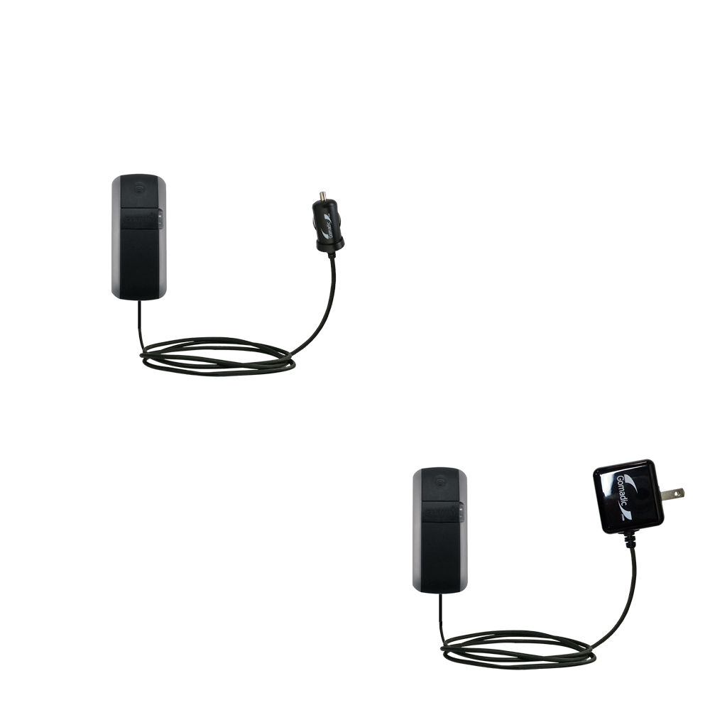 Car & Home Charger Kit compatible with the Garmin GTU 10