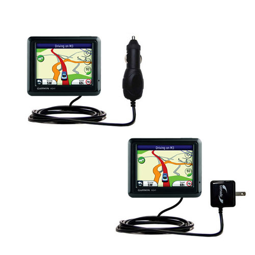 Car & Home Charger Kit compatible with the Garmin Nuvi 1210