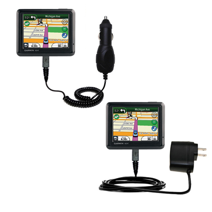 Car & Home Charger Kit compatible with the Garmin Nuvi 1260T