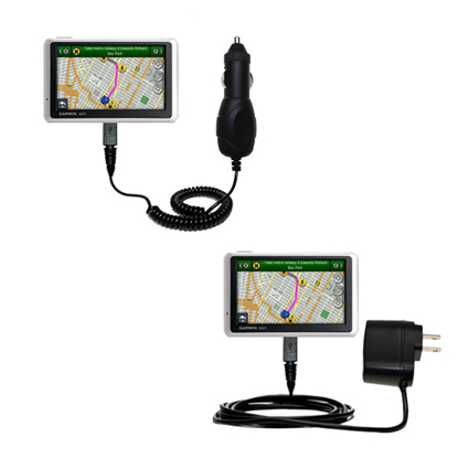 Car & Home Charger Kit compatible with the Garmin Nuvi 1300
