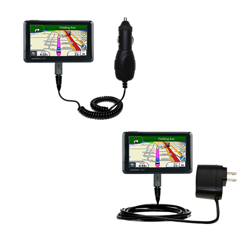 Car & Home Charger Kit compatible with the Garmin Nuvi 1370T