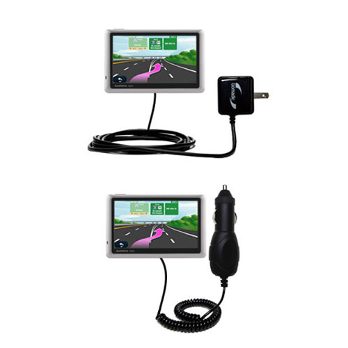 Car & Home Charger Kit compatible with the Garmin Nuvi 1450