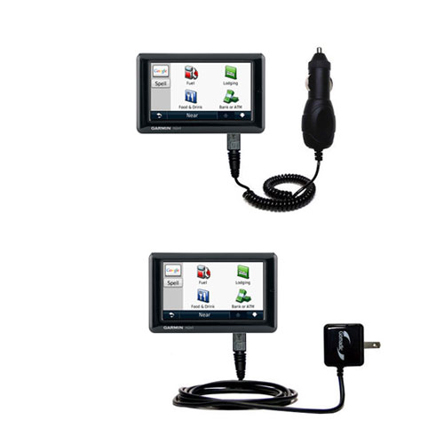 Car & Home Charger Kit compatible with the Garmin Nuvi 1690 1695