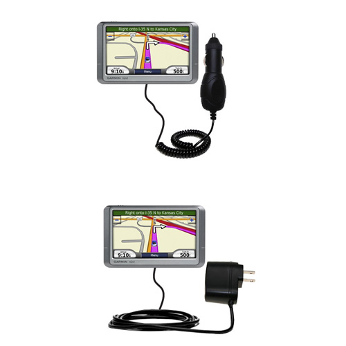 Car & Home Charger Kit compatible with the Garmin Nuvi 205W