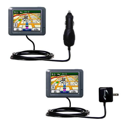 Car & Home Charger Kit compatible with the Garmin Nuvi 245T