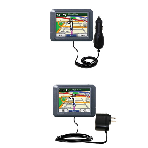 Car & Home Charger Kit compatible with the Garmin Nuvi 255