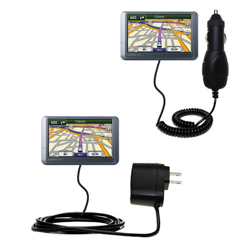 Car & Home Charger Kit compatible with the Garmin nuvi 255WT