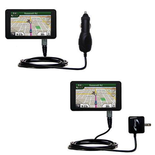 Car & Home Charger Kit compatible with the Garmin Nuvi 3750